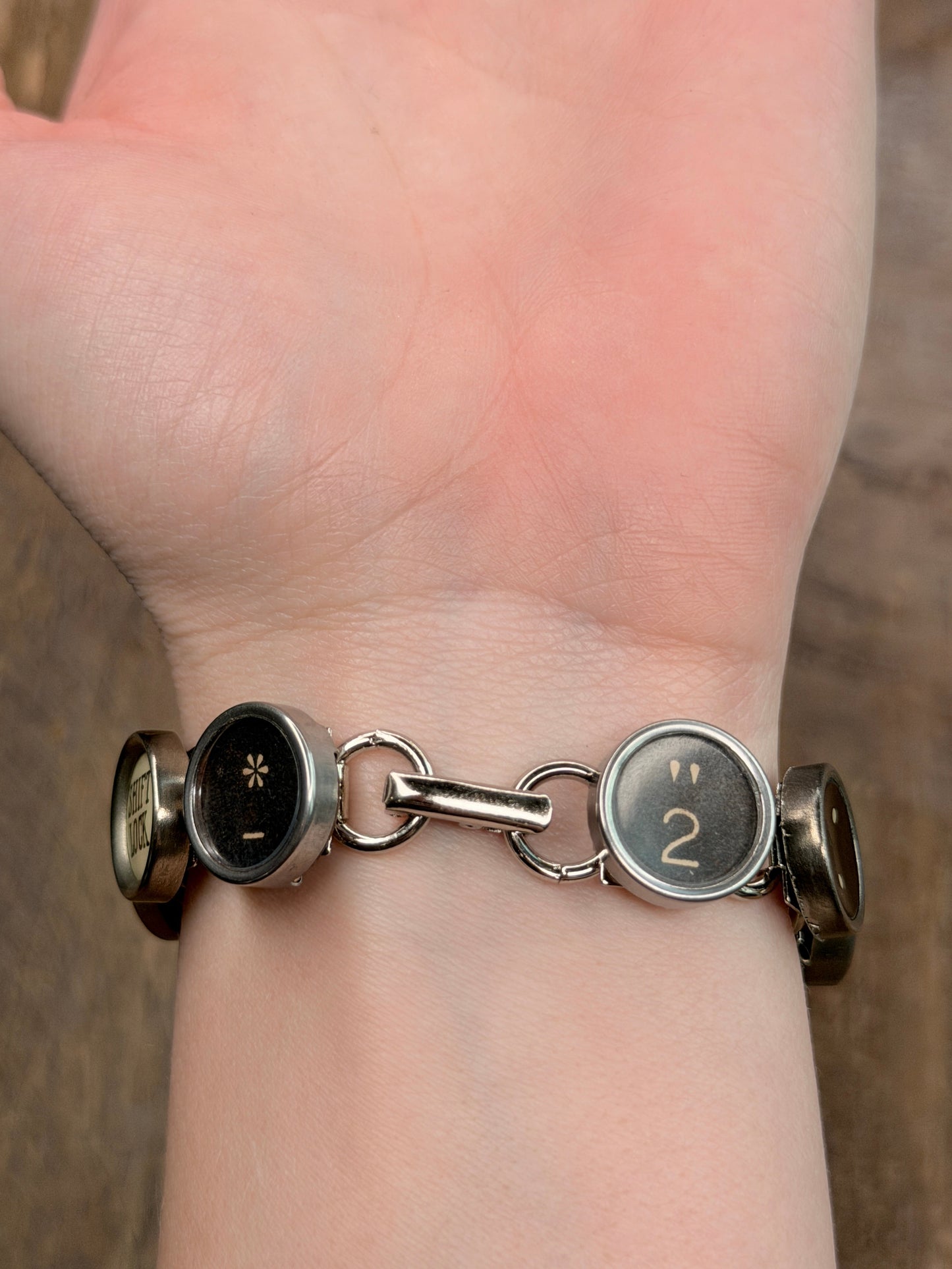 Typewriter Key Bracelet (Family)
