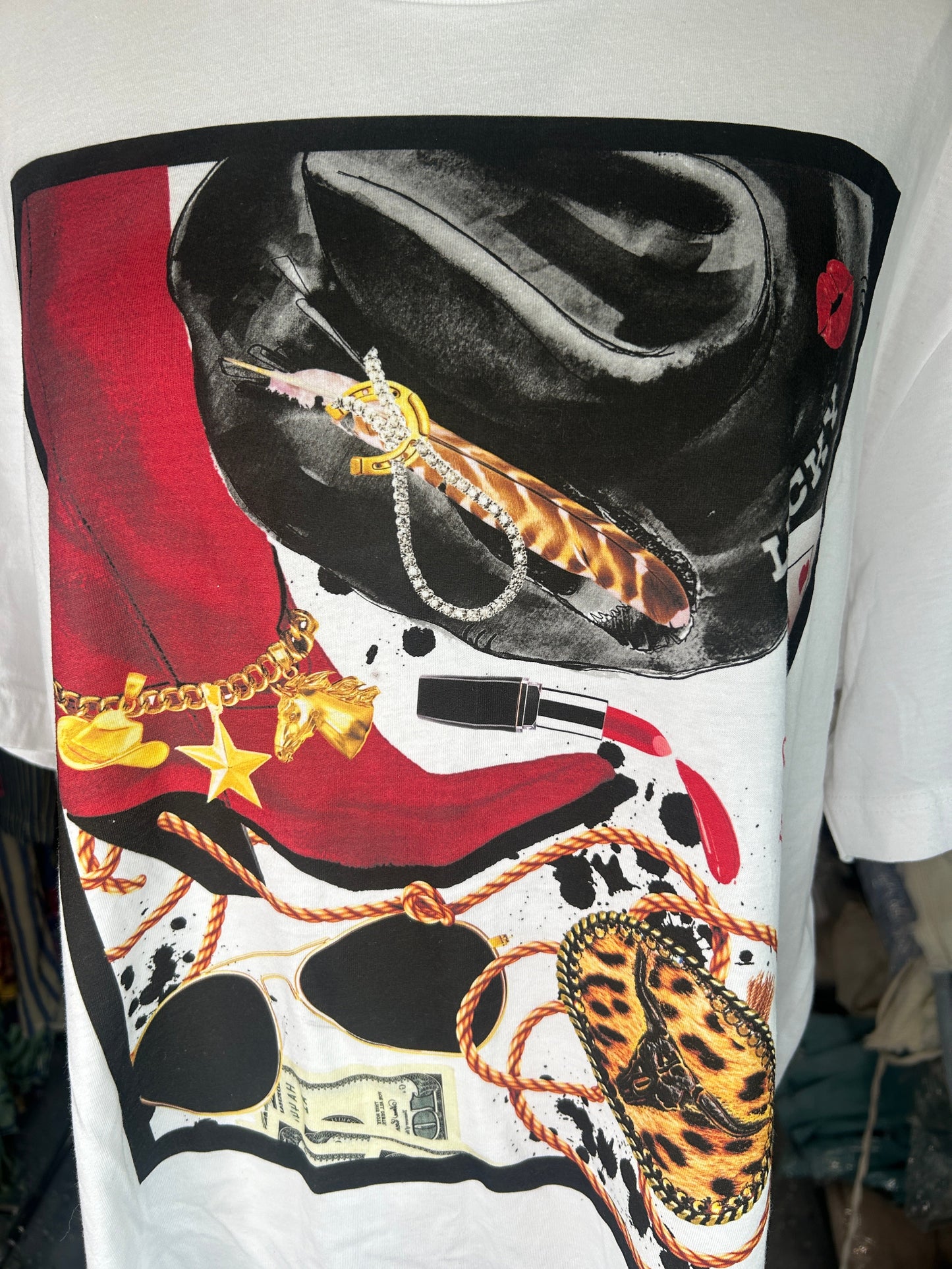 Lucky Lady Western Tee *Final Sale*