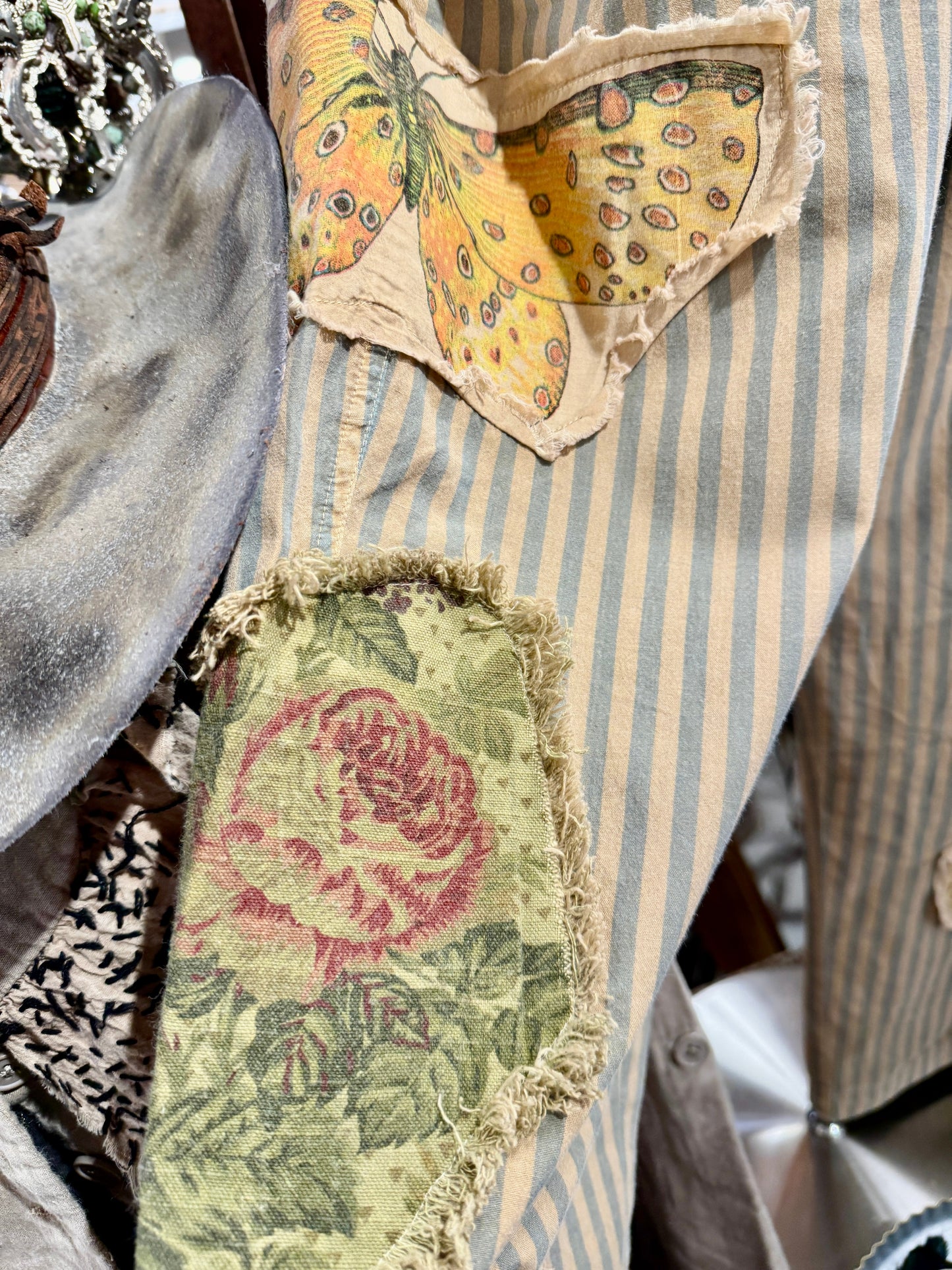 SALE Rare Bird- Butterfly Stripe Pant *Final Sale*