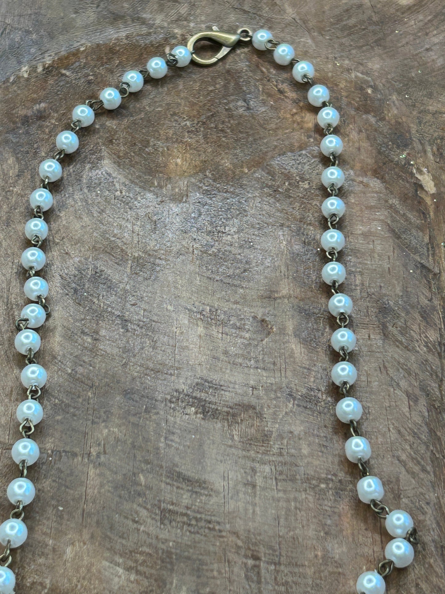 Golden Shamrock Soldered Necklace