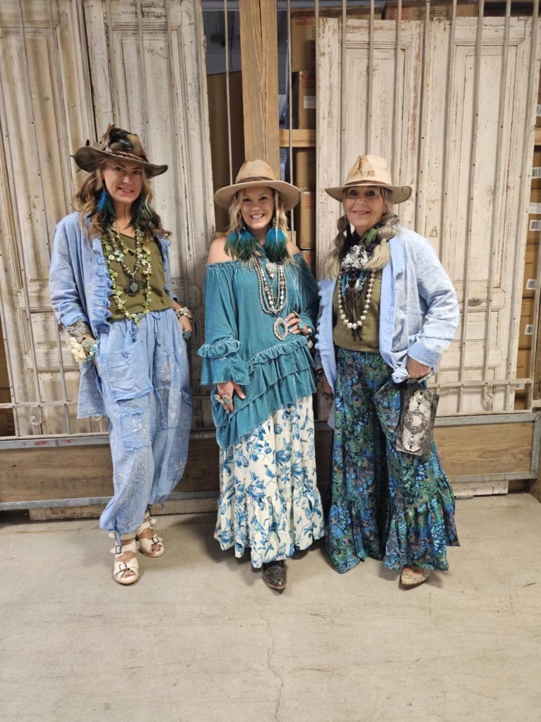 A Rare Bird- Peacock Pants *Final Sale*