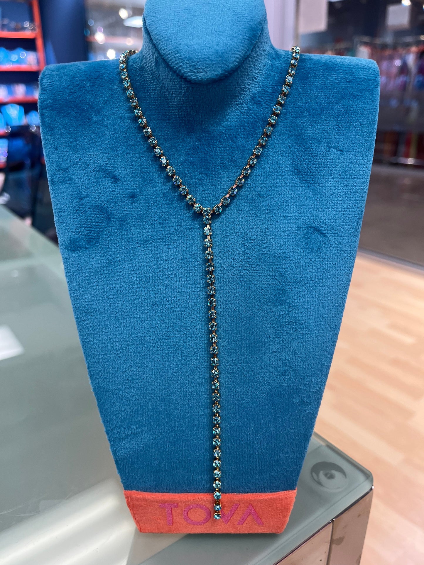 KASSANDRA NECKLACE INDIAN SAPPHIRE (IN STOCK)