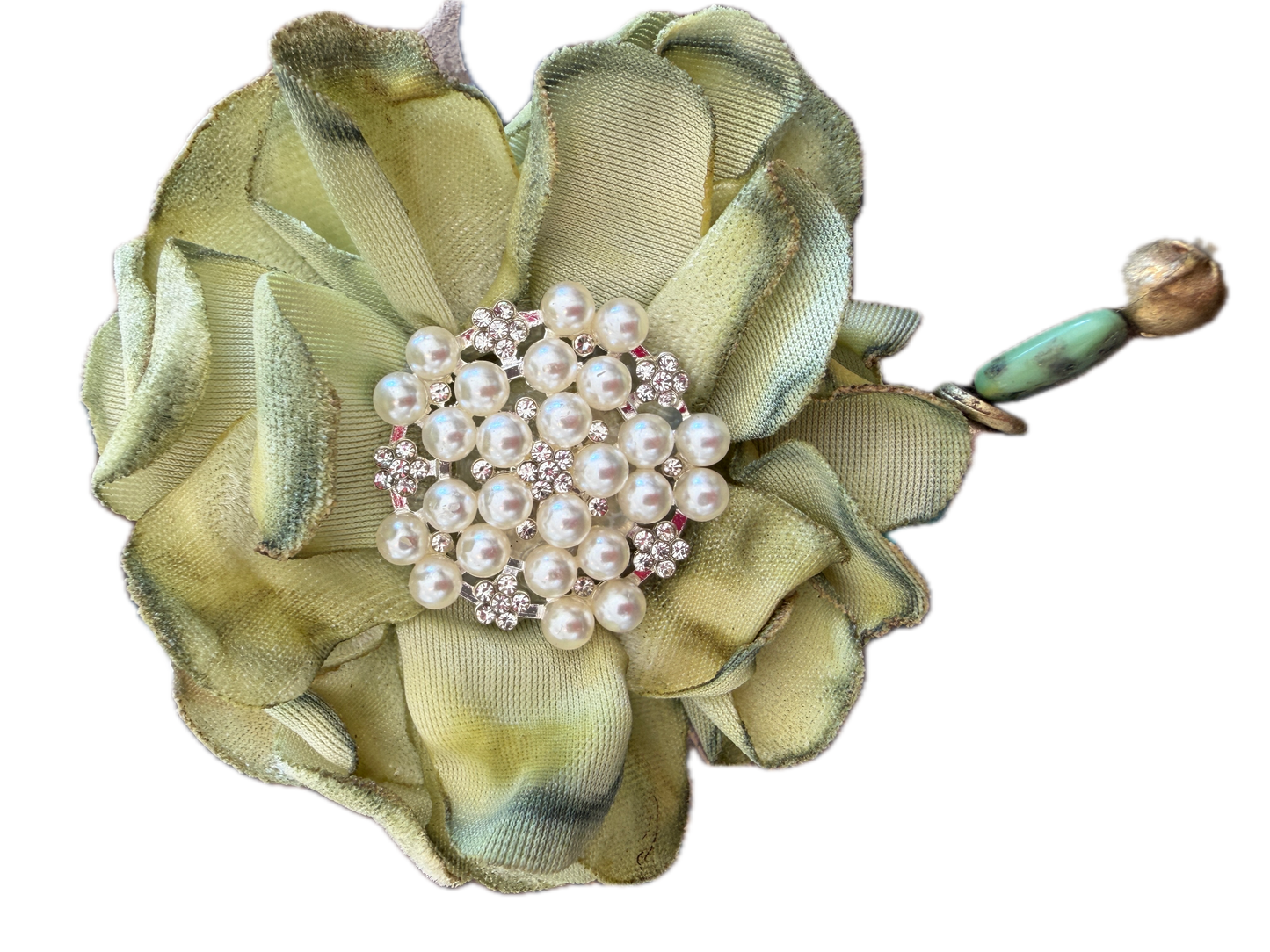 A Rare Bird- Tee Tie (Sage Green/Pearl)