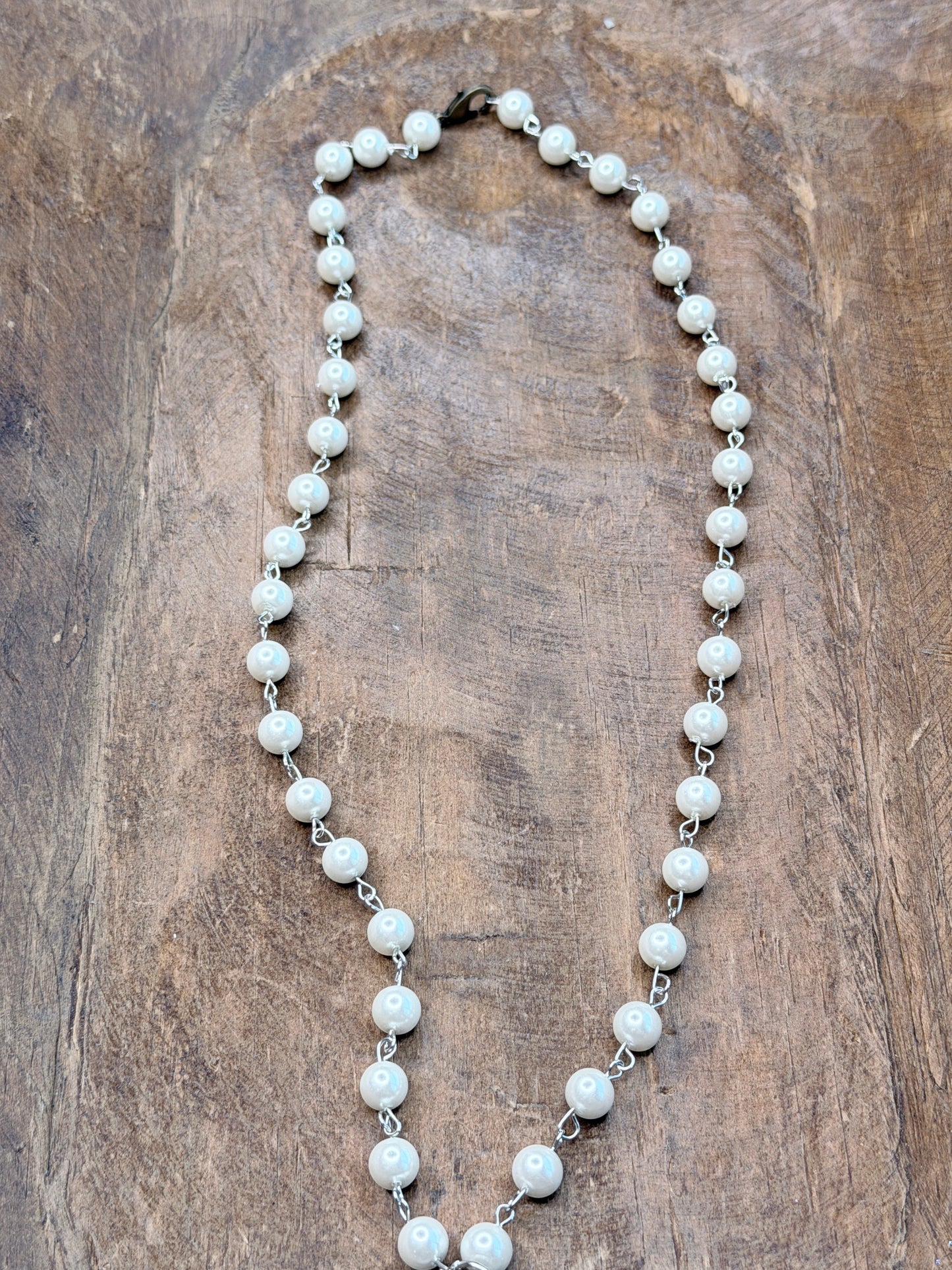Layered Silver and Gold Heart Necklace