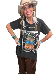 FINAL SALE A Rare Bird- Thankful Rag Tee