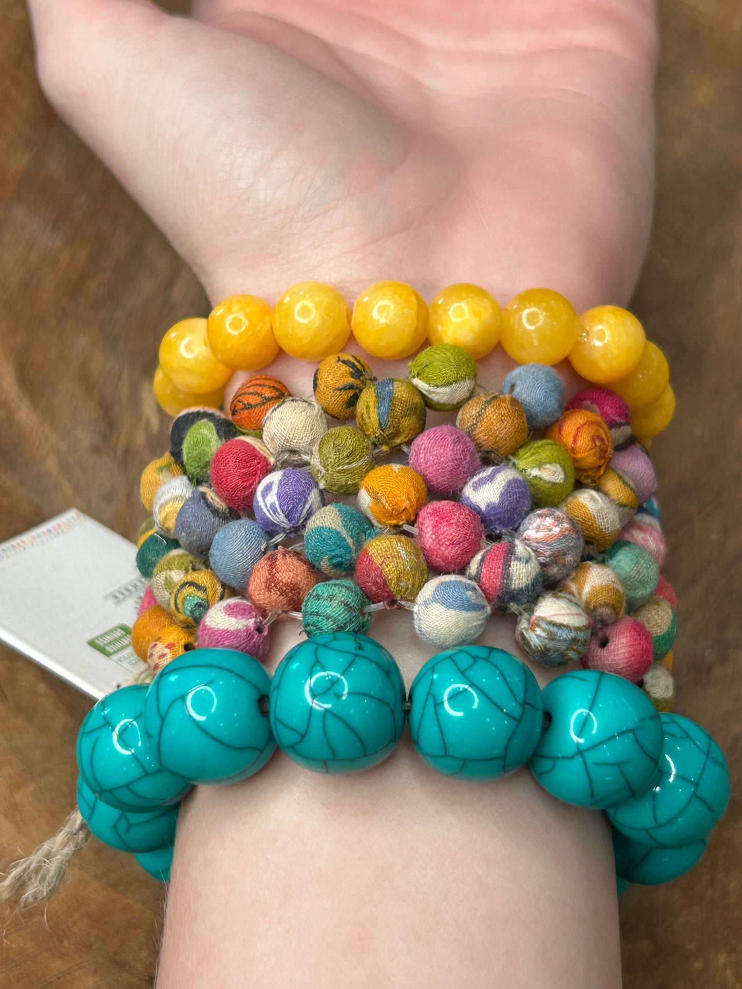 Woven Kantha Bracelet