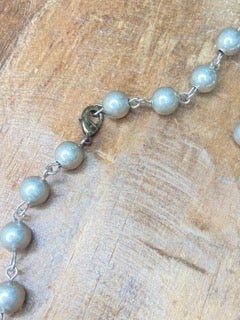 German Silver Sunshine Agate Necklace
