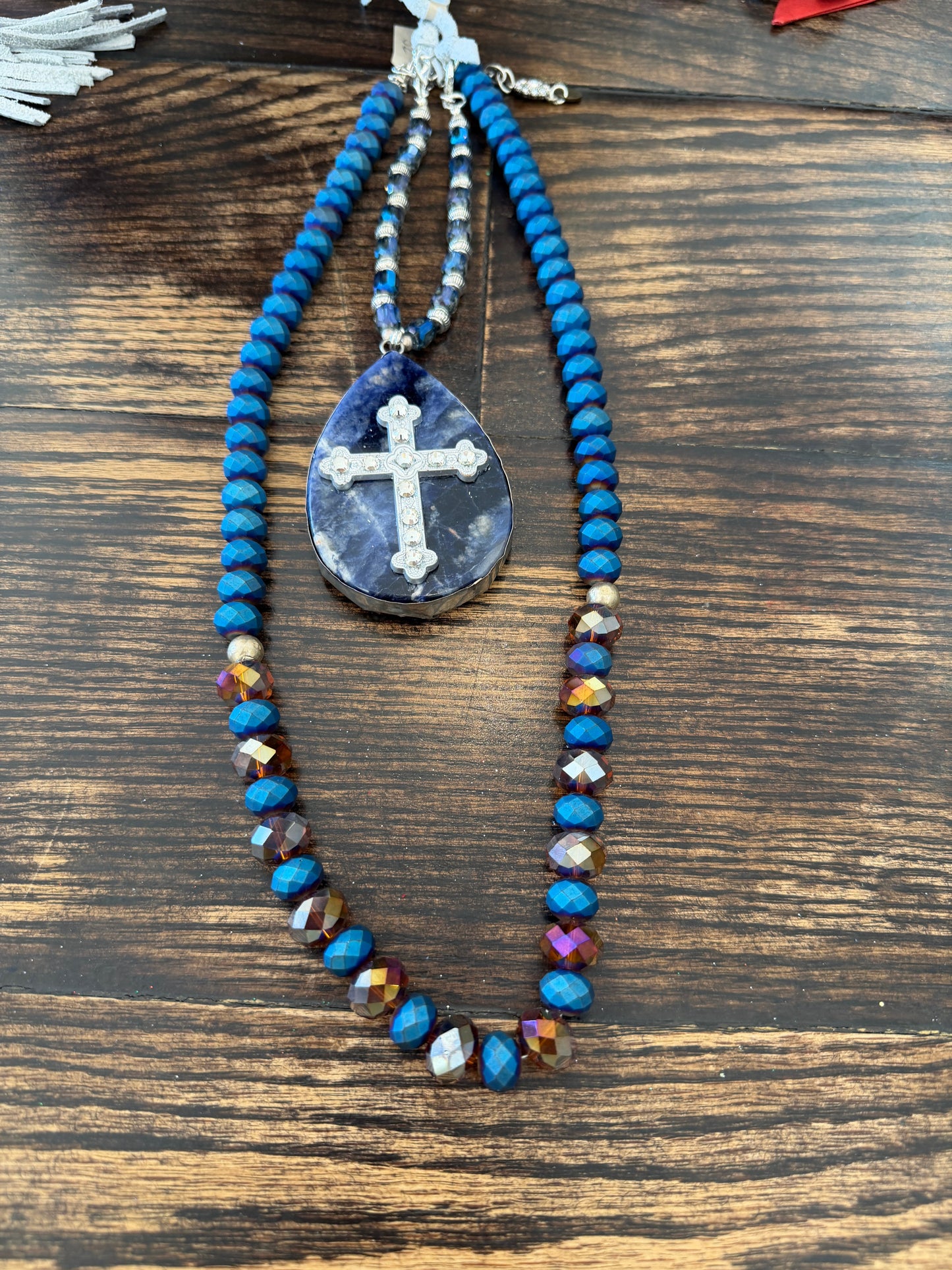 A Rare Bird- Beaded Necklace