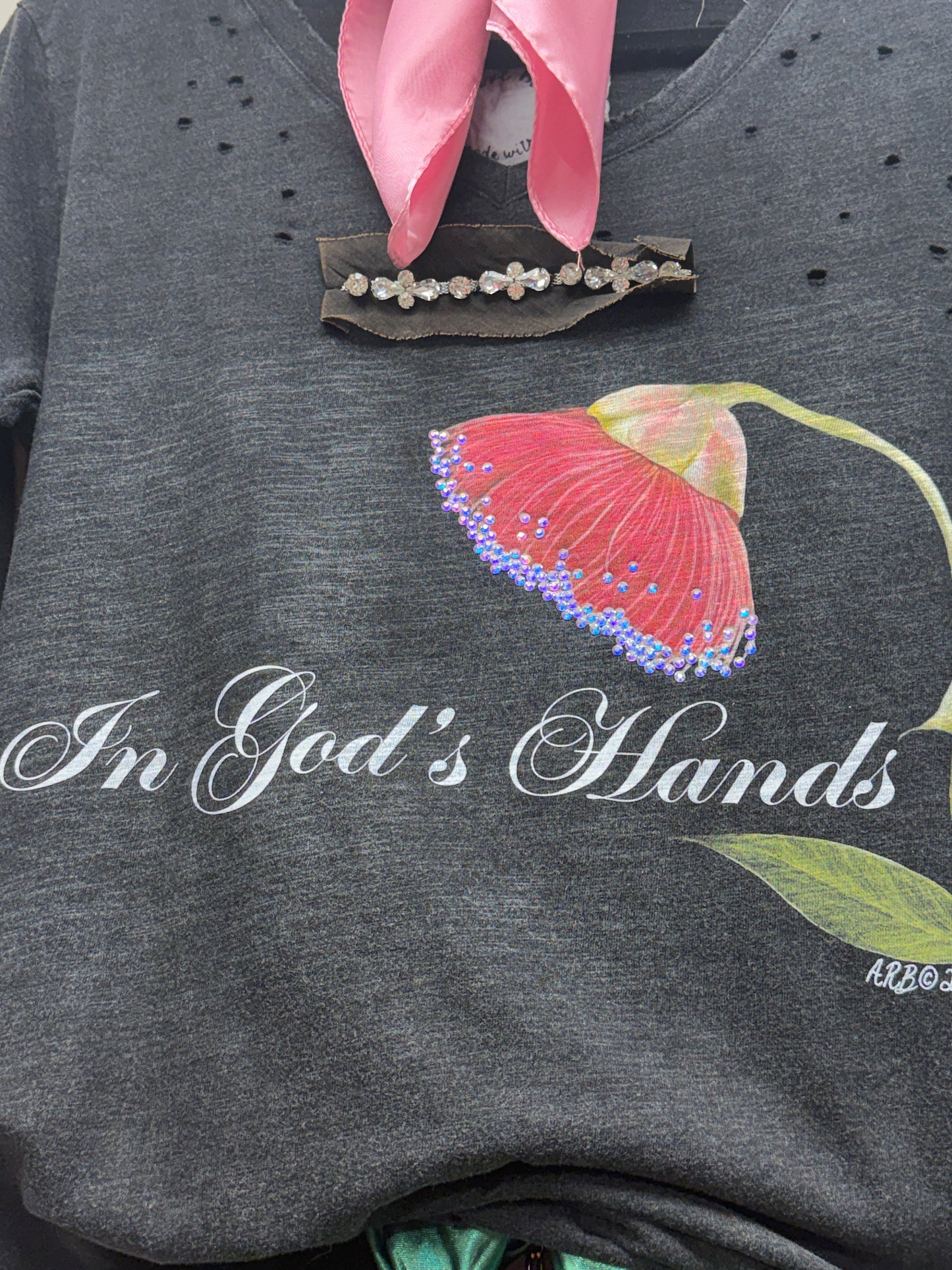 A Rare Bird- In God's Hand Rag Tee