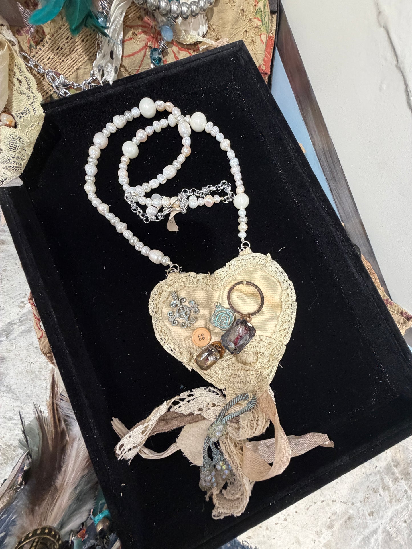 A Rare Bird- Prayer Pocket Necklace