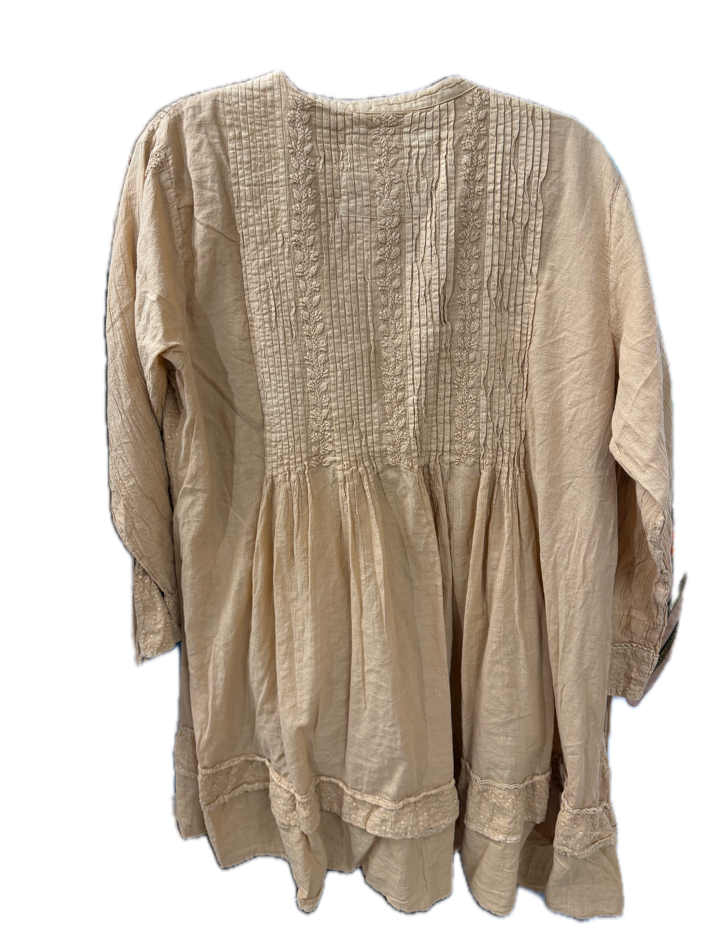 Rare Bird- Tie One On Mustard Top Final Sale