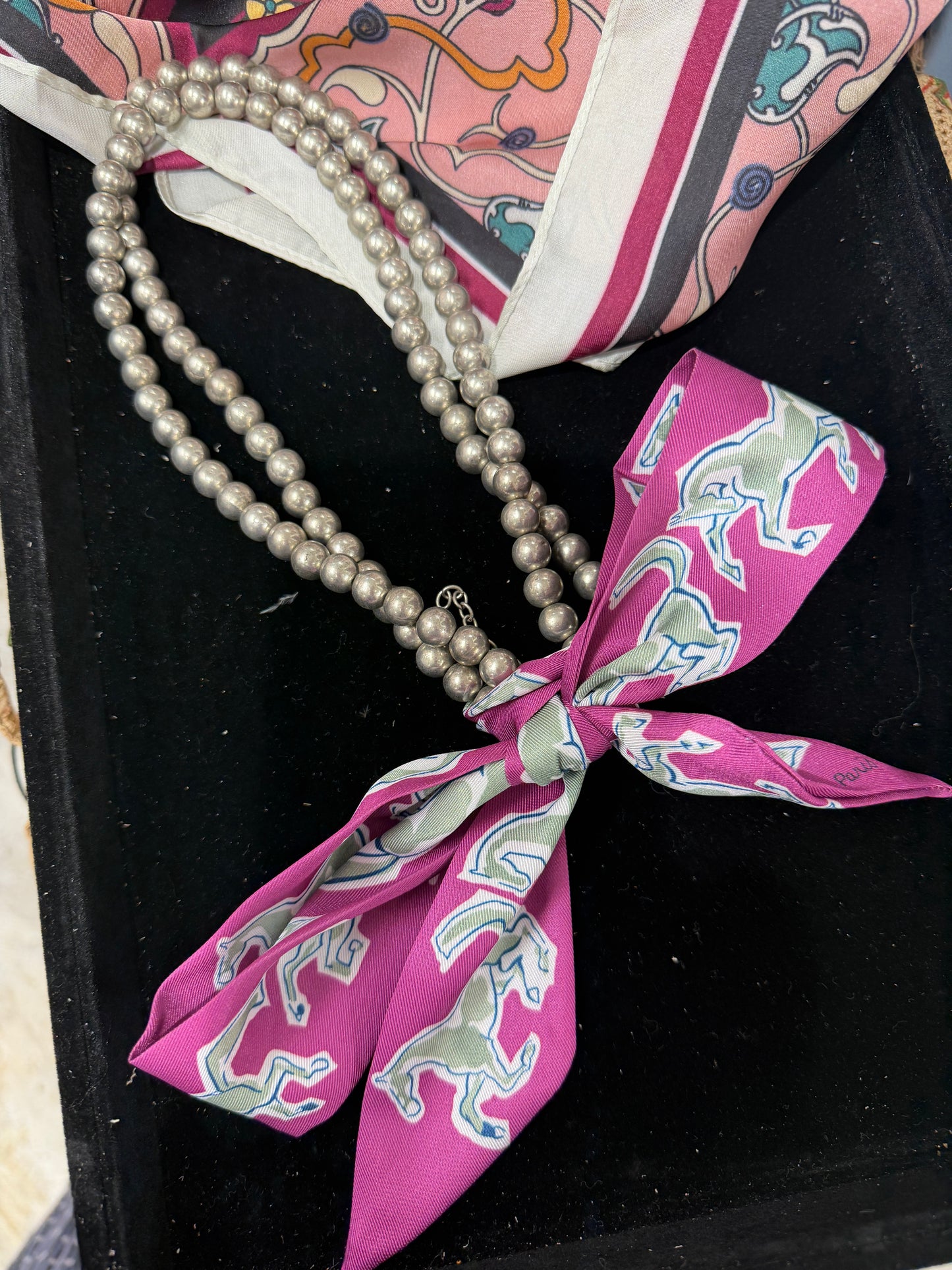 A Rare Bird- Twilly Necklace (Pink Horse)