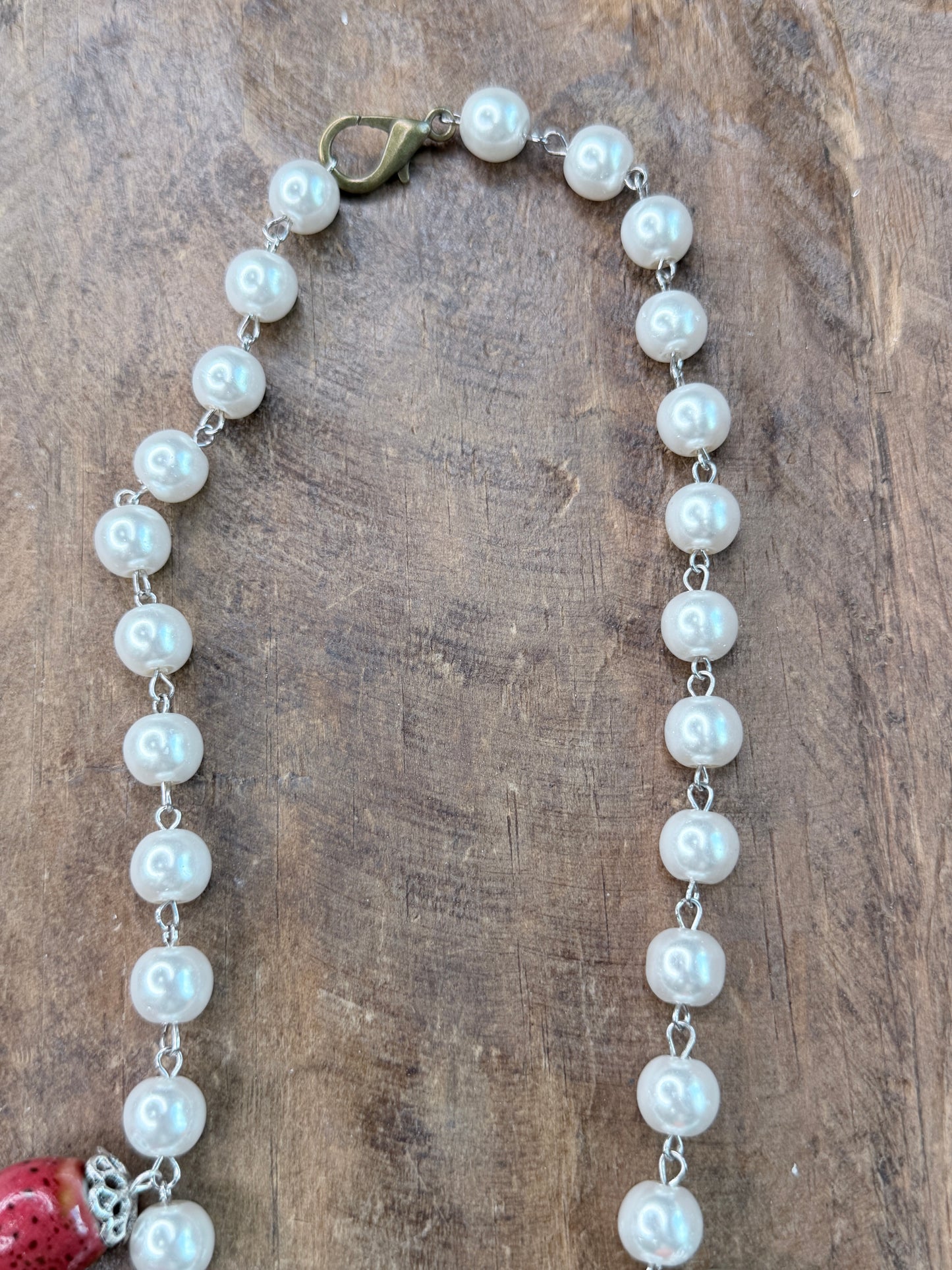 Chunky Stone Charm Necklace- ERR Original