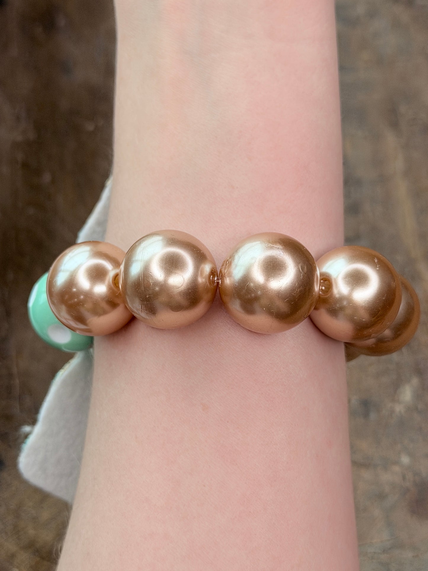 Lady Liberty Beaded Bracelet- ERR ORIGINAL