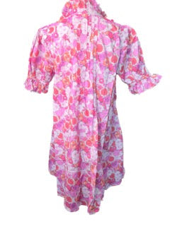 Entro- Floral Print Ruffle Dress (Pink) *Final Sale*