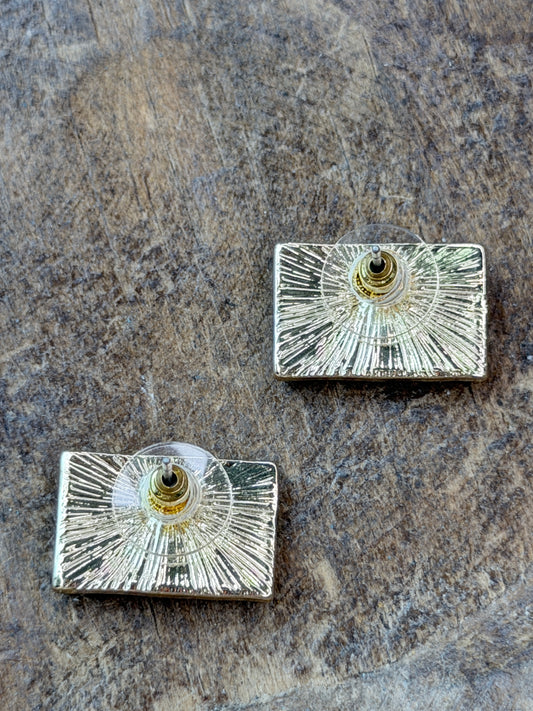 Pearls of Patriotism Earrings