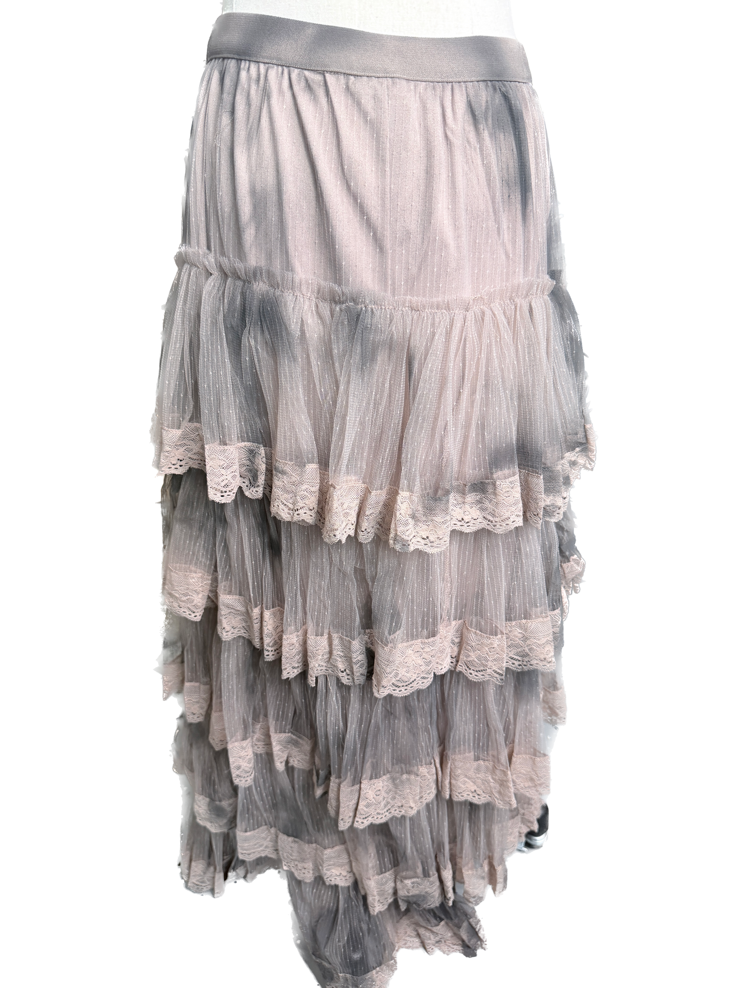 SALE Jaded Gypsy- True Romance Skirt (Charcoal) *Final Sale*