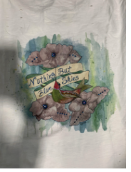 A Rare Bird- Nothing But Blue Skies Rag Tee