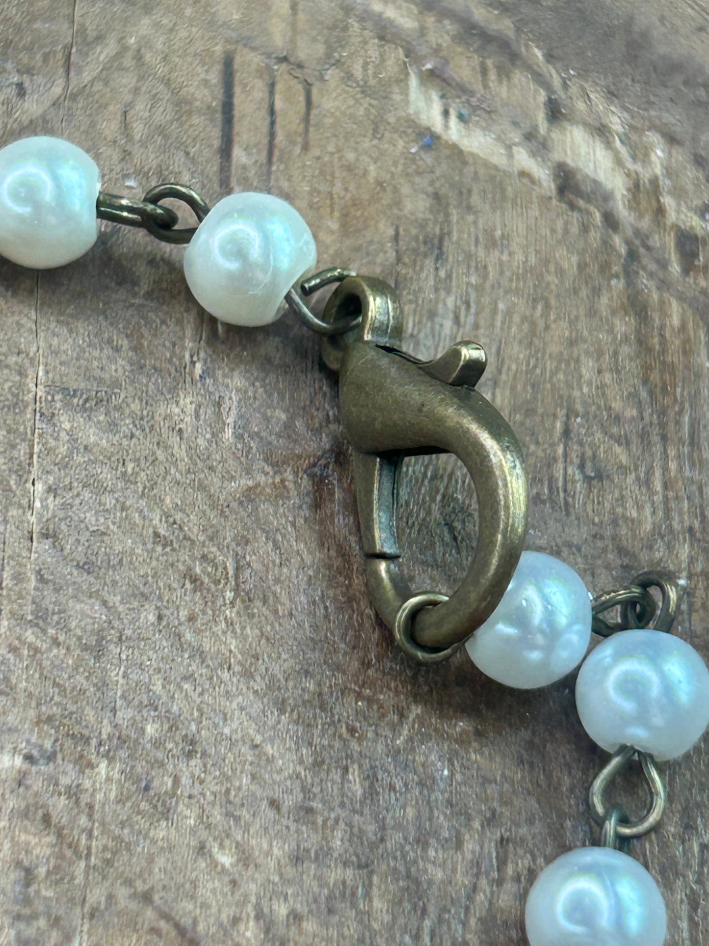Tibetan Silver Larimar and Labradorite Necklace AA