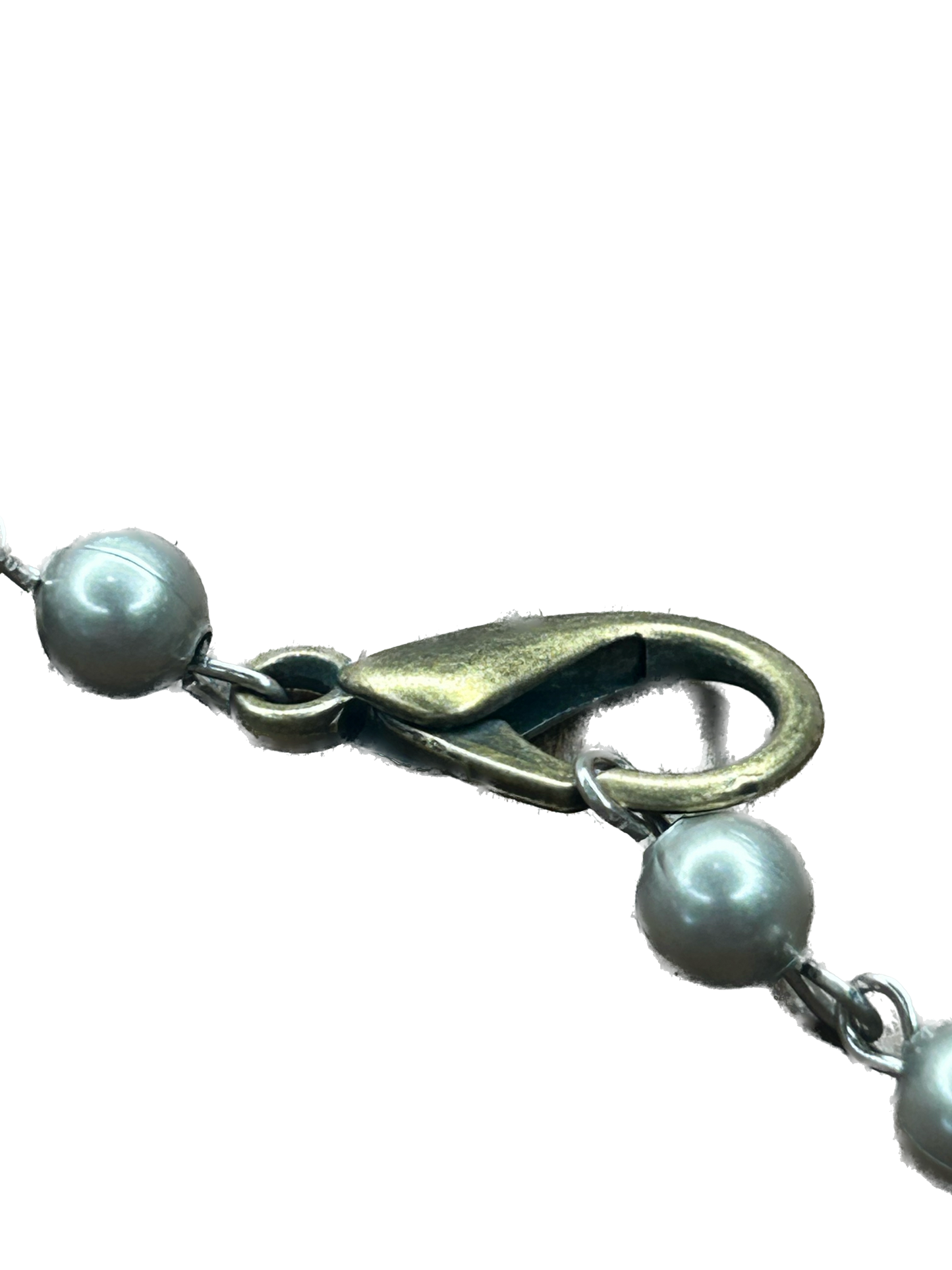 Tibetan Silver Lapis Teardrop Necklace A