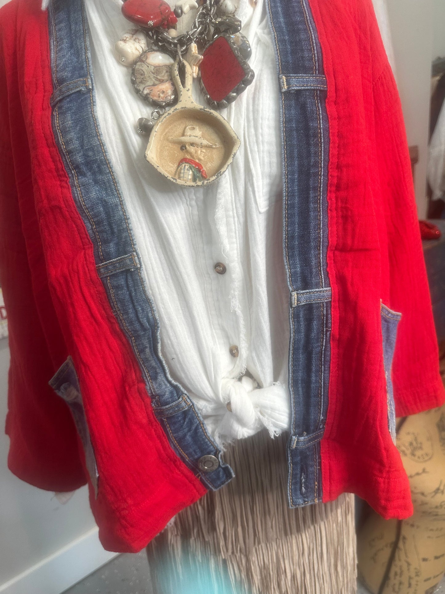 Melaney Cardigan (Ruby)