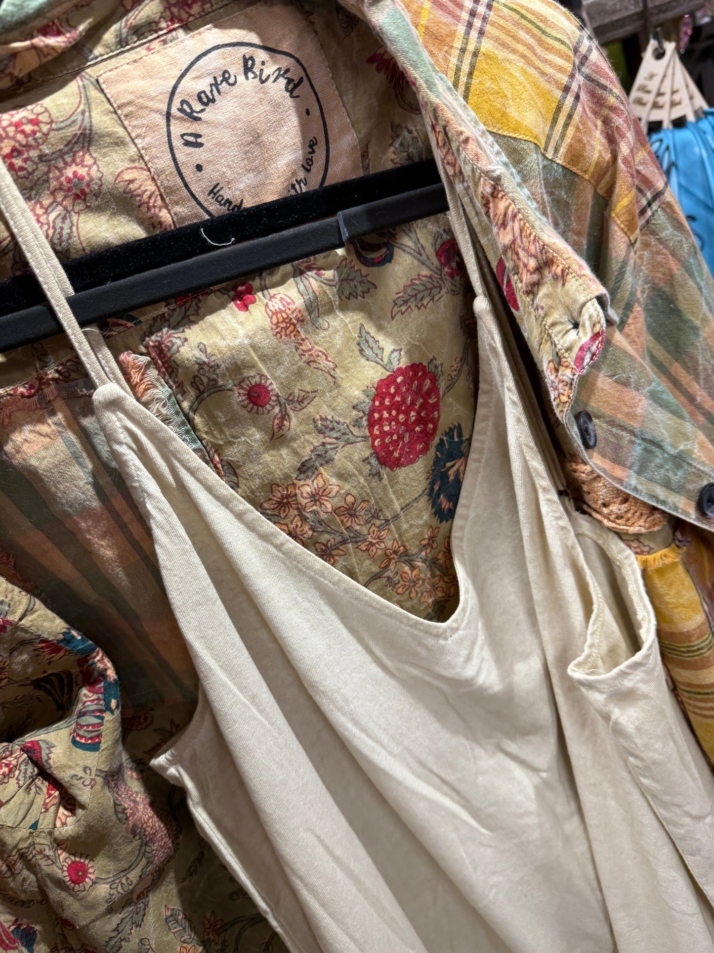 A Rare Bird- Vintage Slip Dress (Tan) *Final Sale*