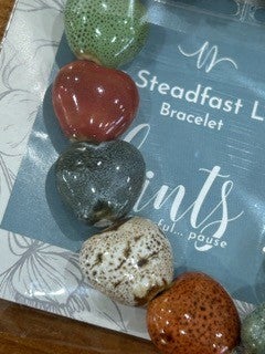 His Steadfast Love Stone Bracelets