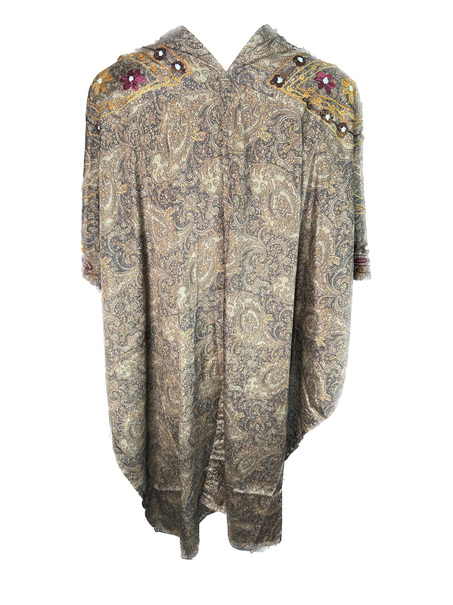 Madeline Embroidered Overlay (Olive)