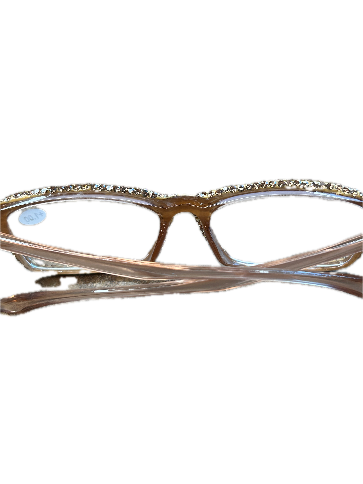 Bedazzled Glasses (Rose Gold)
