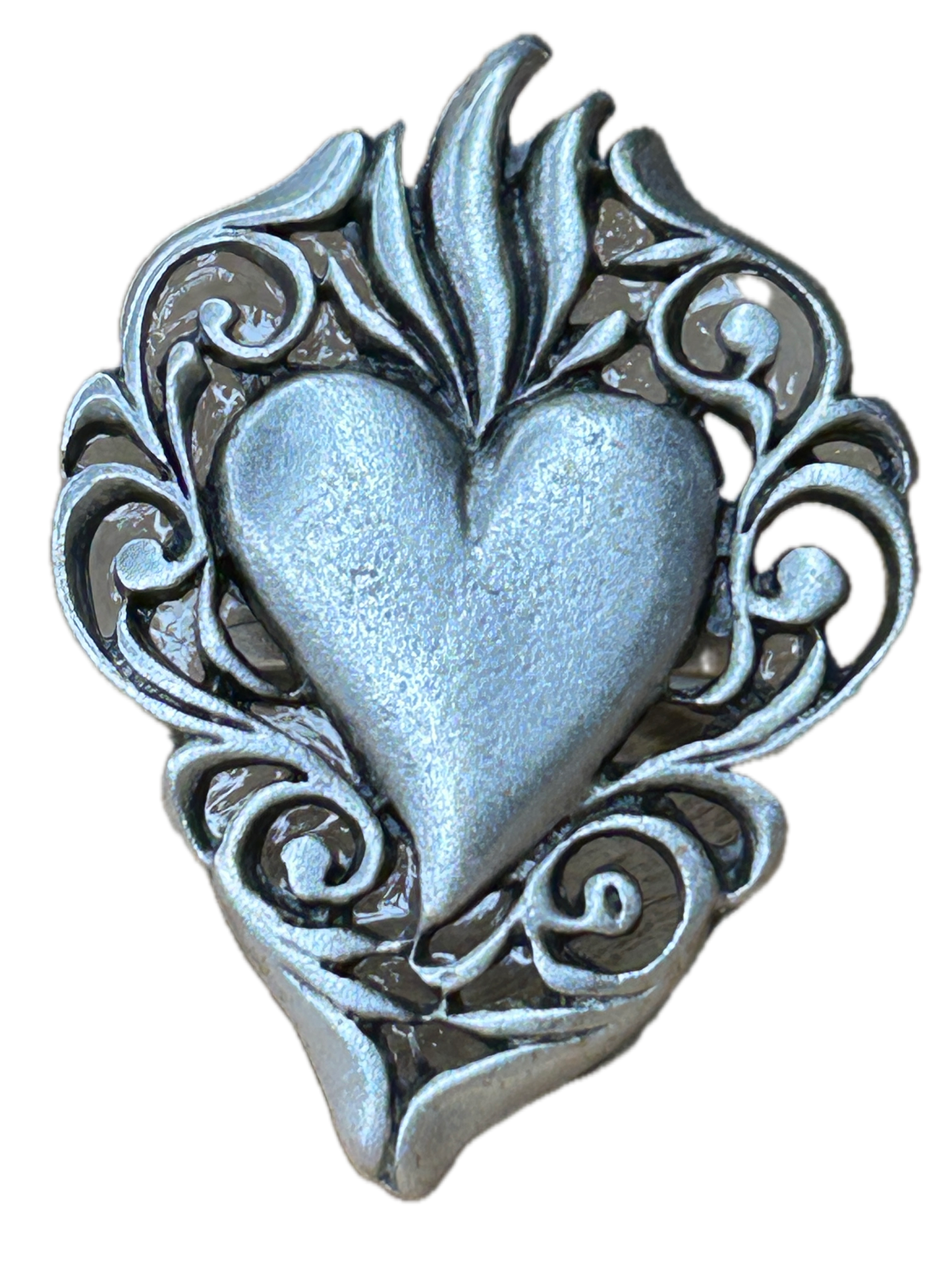 Metal Heart Ring
