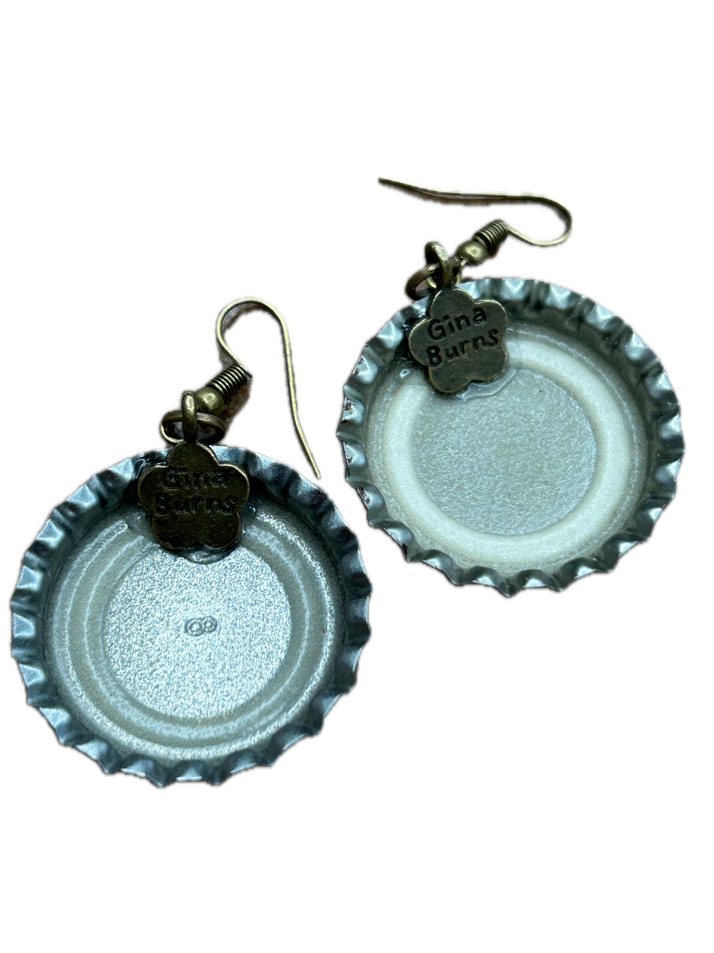 Mr. Pib Bottle Cap Earrings