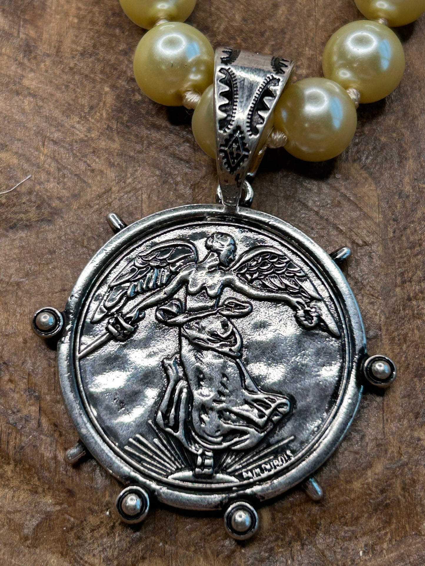 French Commemorative Coin Necklace
