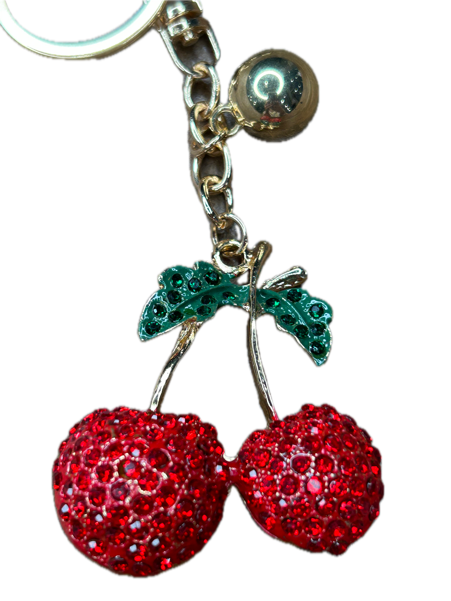 Cherry Bomb Keychain/Purse Charm