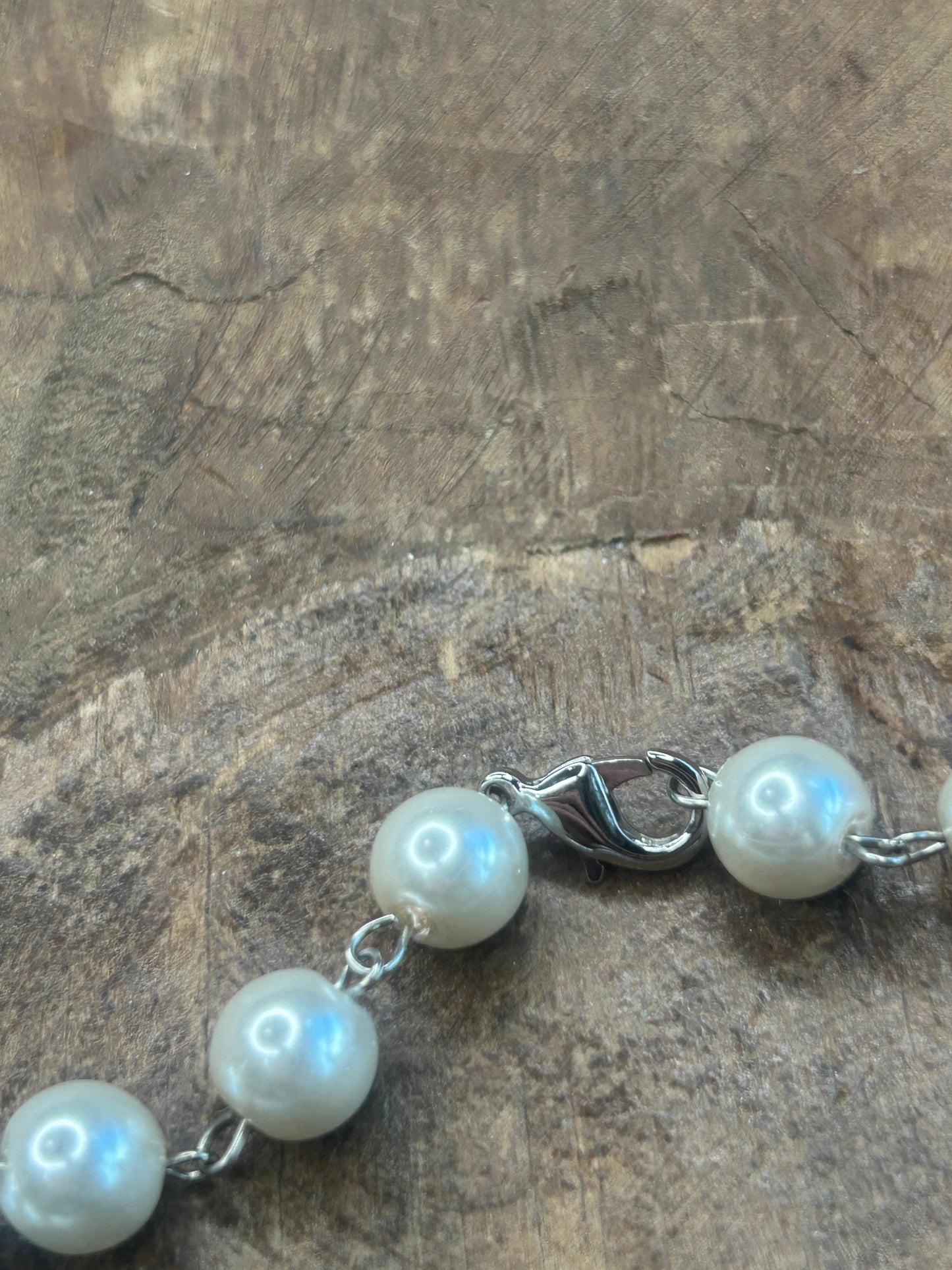 German Silver Amazonite and Druzy Carnelian Necklace