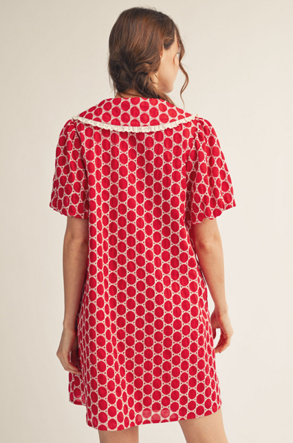 Jodifl- Short Dress (Red)