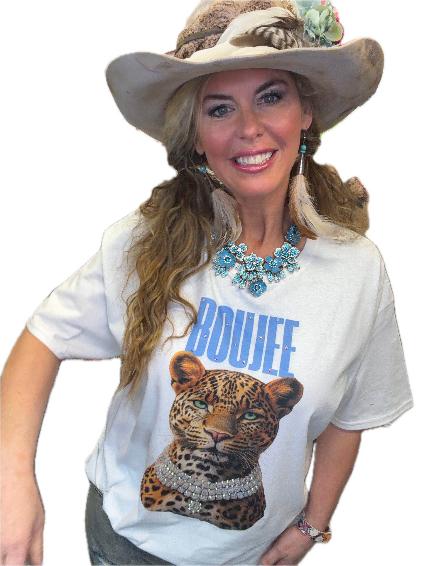 Boujee Leopard Queen T-Shirt *Final Sale*