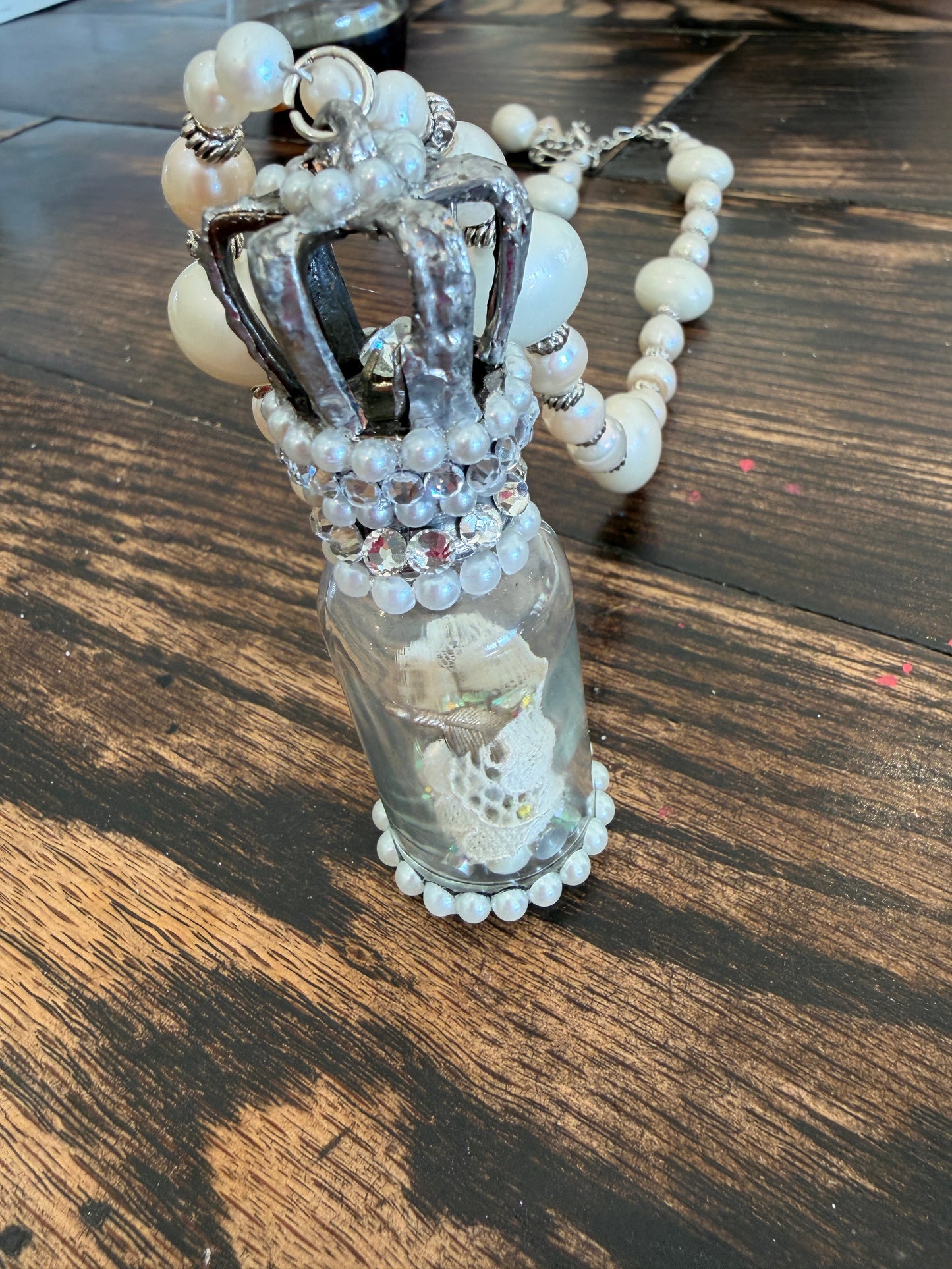 A Rare Bird- Love In A Bottle Necklace (Medium)