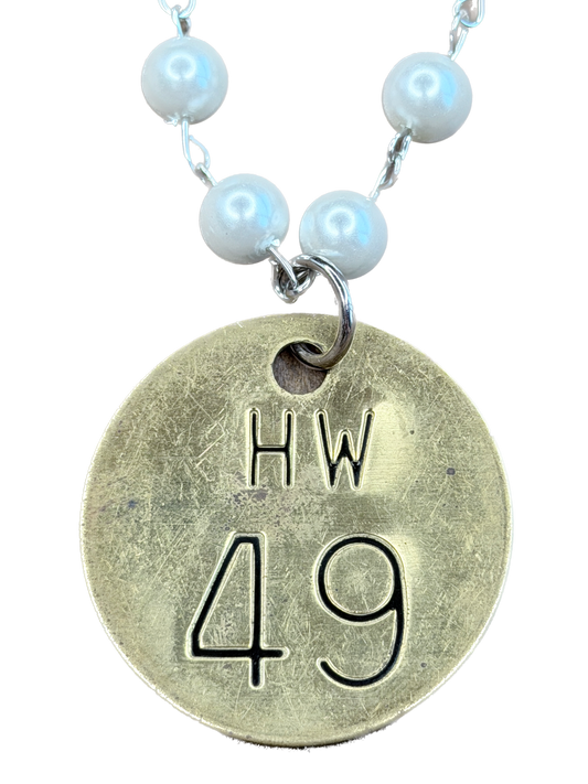 Highway 49 Tag Necklace