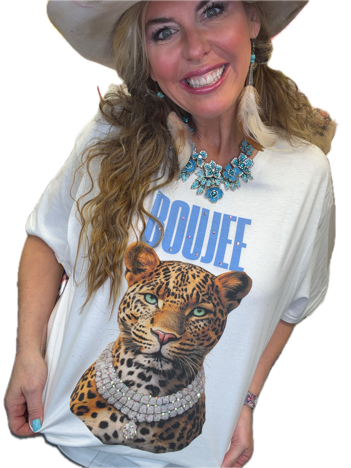 Boujee Leopard Queen T-Shirt *Final Sale*
