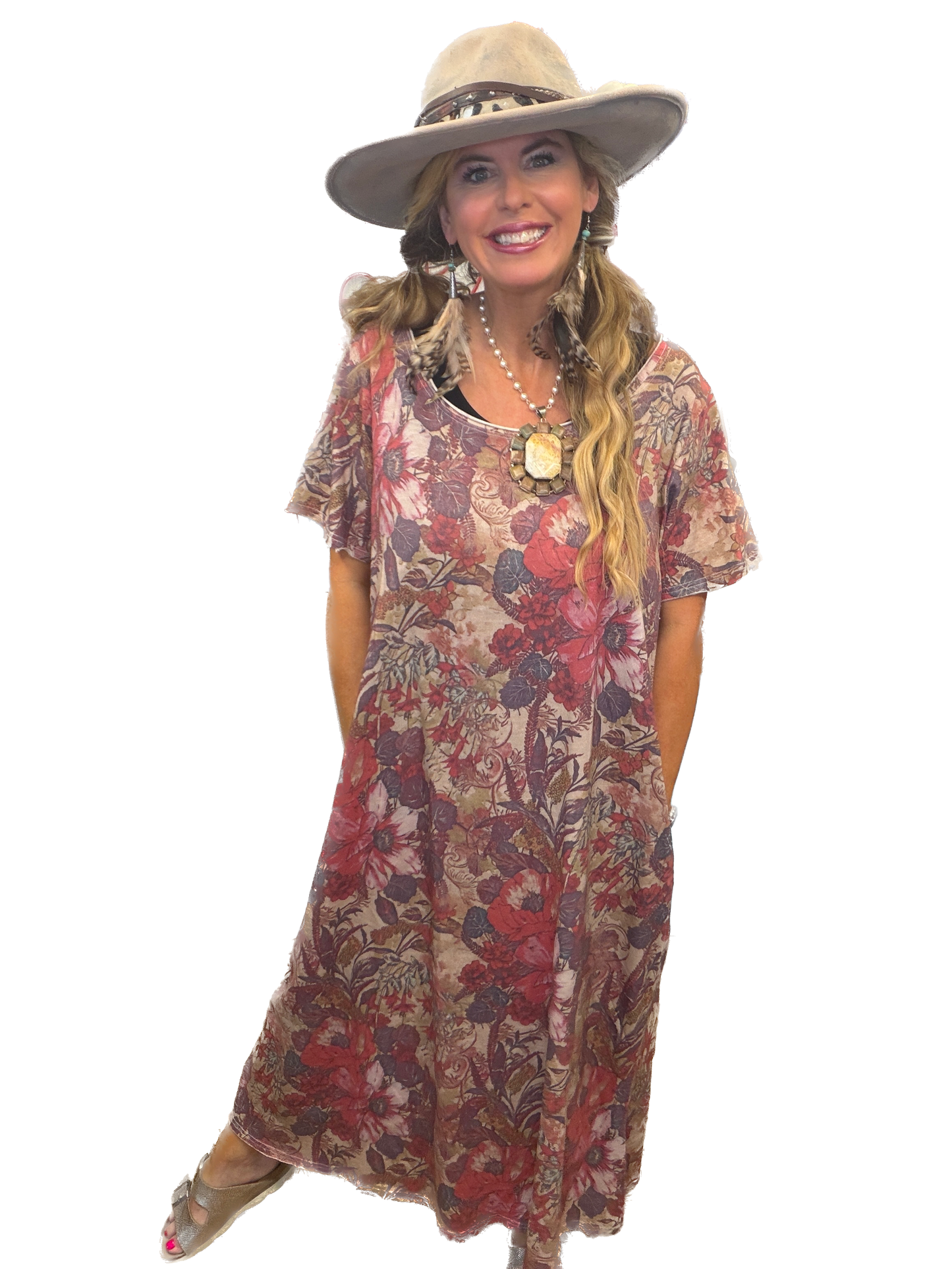 Jaded Gypsy- Weekend Wander Dress (Woodland Meadow)