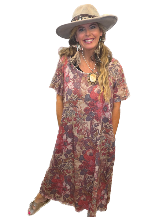 Jaded Gypsy- Weekend Wander Dress (Woodland Meadow)
