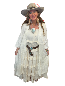 Namsar Ivory Dress *Final Sale*