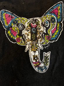 FINAL SALE!  A Rare Bird- Show Must Go On Rag Tee