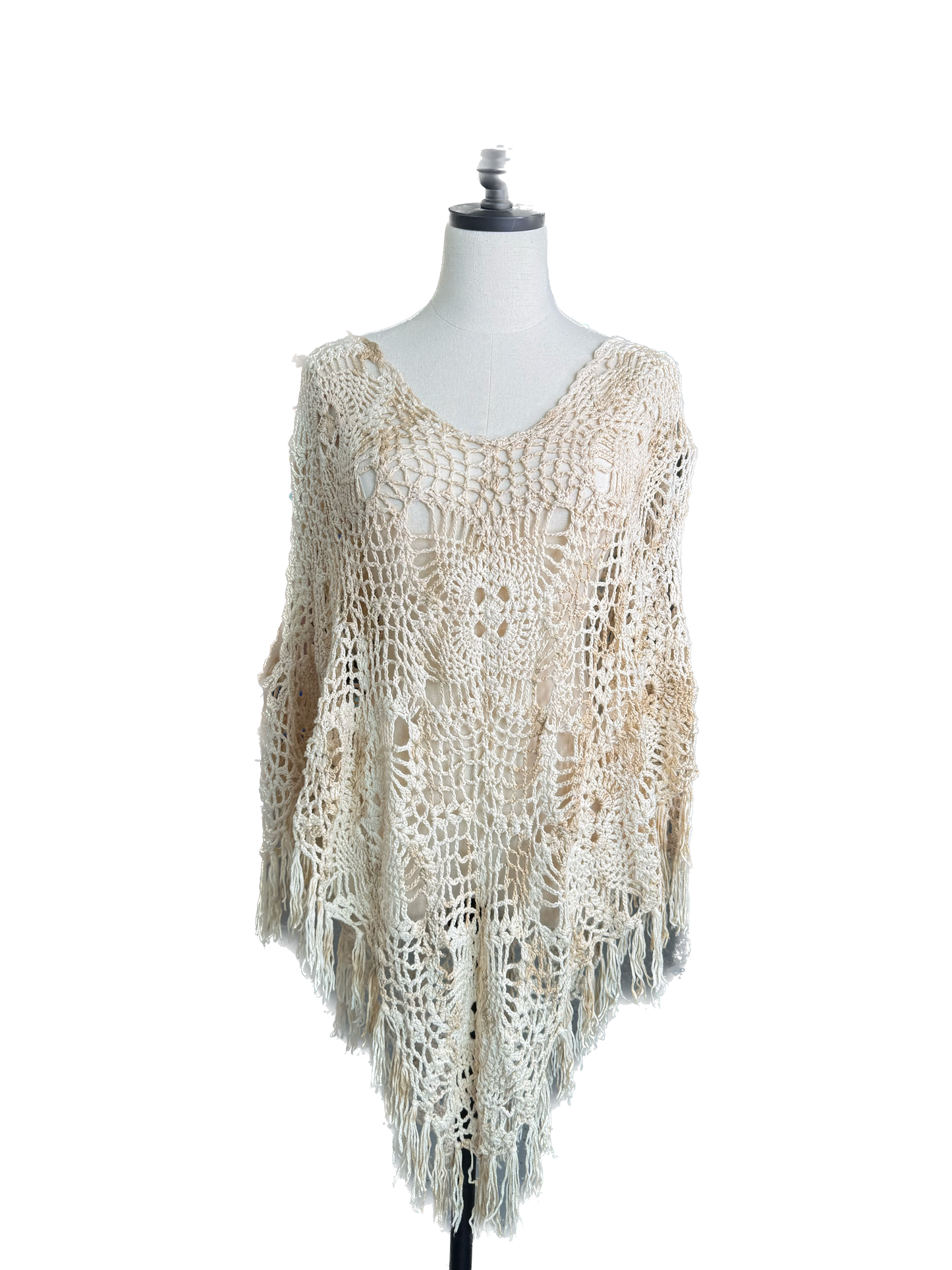 Jaded Gypsy- Lace Crochet Overlay/Top *Final Sale*