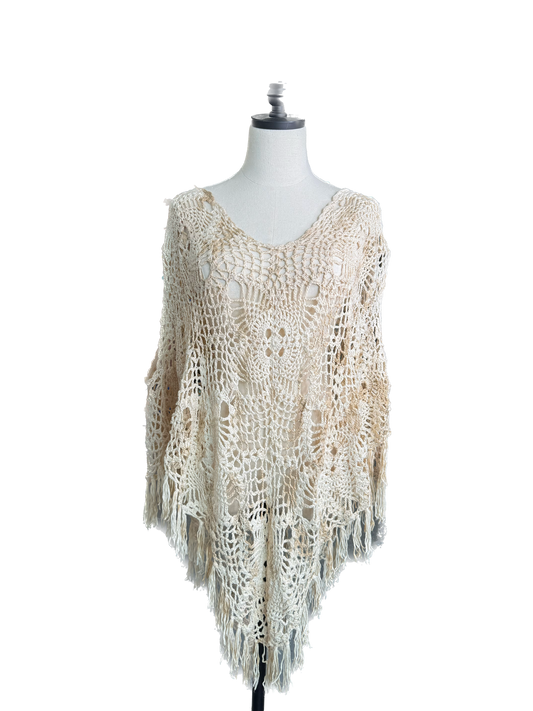 Jaded Gypsy- Lace Crochet Overlay/Top *Final Sale*