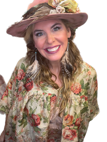 Jaded Gypsy- Rose Garden Trellis Top *Final Sale*