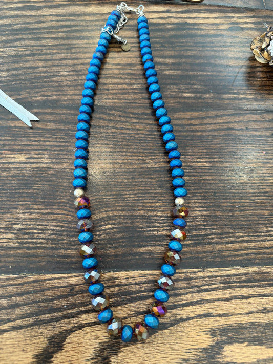 A Rare Bird- Beaded Necklace
