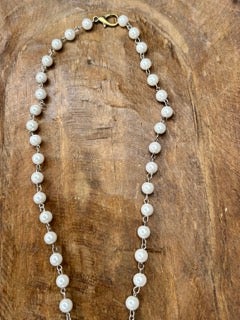 Tibetan Silver Tourmaline Quartz Necklace B