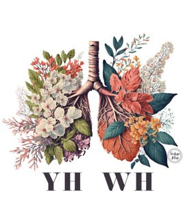 His Breath In Our Lungs (Yahweh) T-Shirt (Final Sale) Basic -Indigo Blue