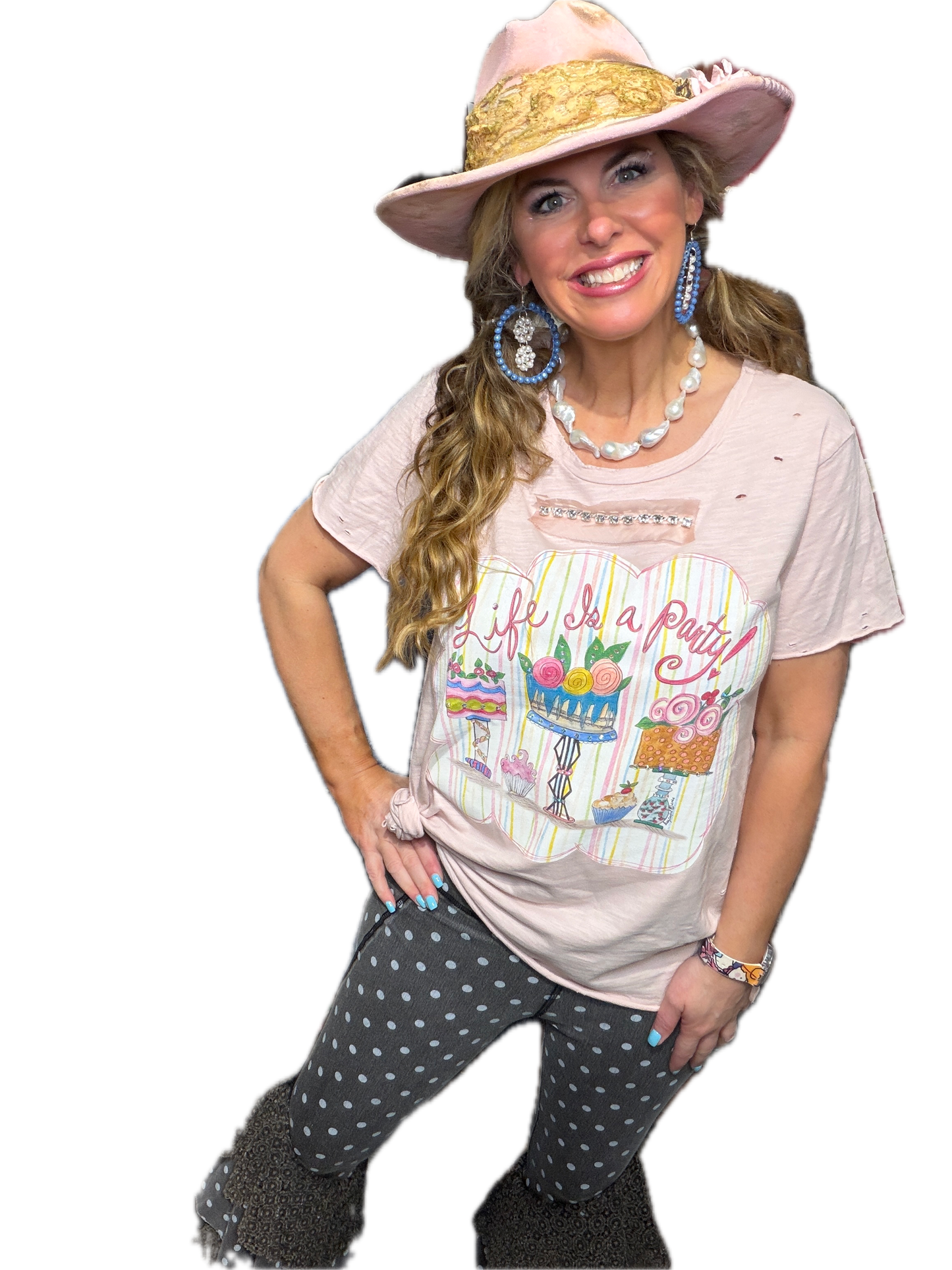 A Rare Bird- Life is a Party Tee
